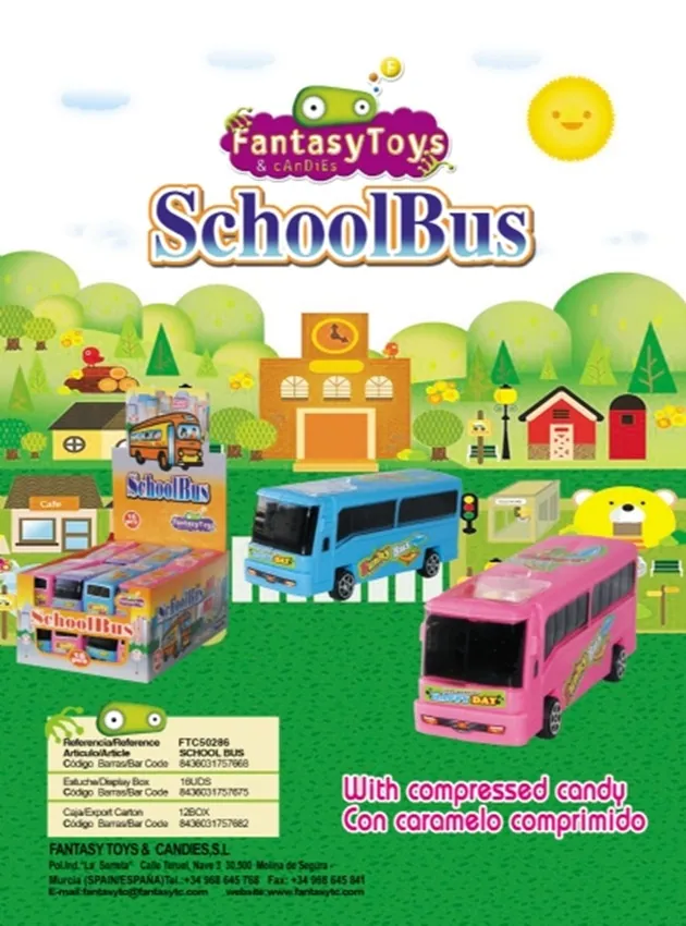 Product sheet of School Bus, reference FTC 50286
