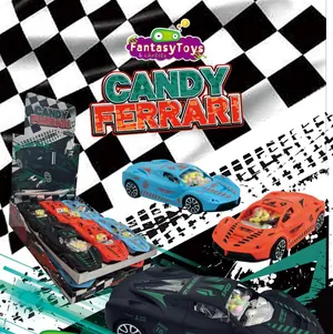 Candy Ferrari, car by Fantasy Toys & Candies