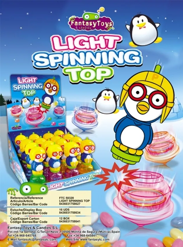 Product sheet of Light Spinning Top, reference FTC 50320