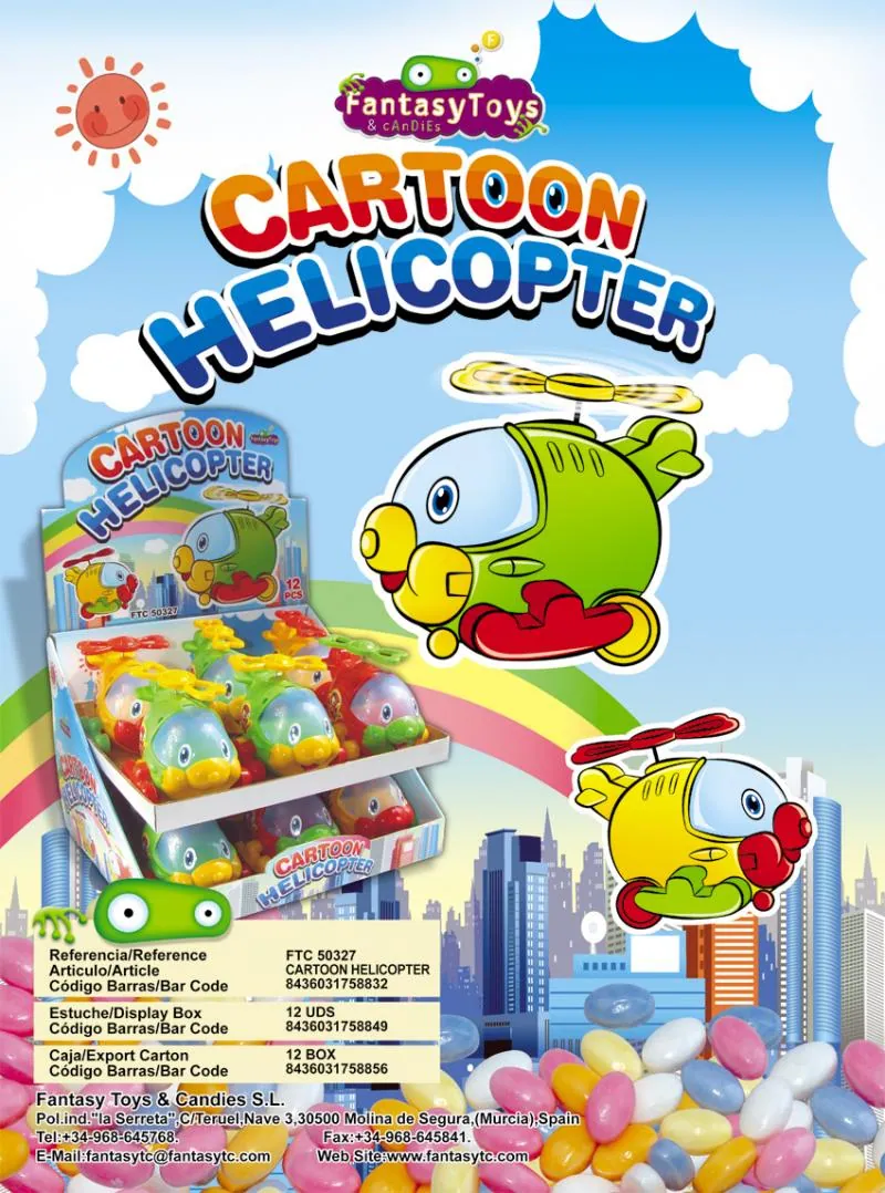 Ficha del producto Cartoon Helicopter, referencia FTC 50327