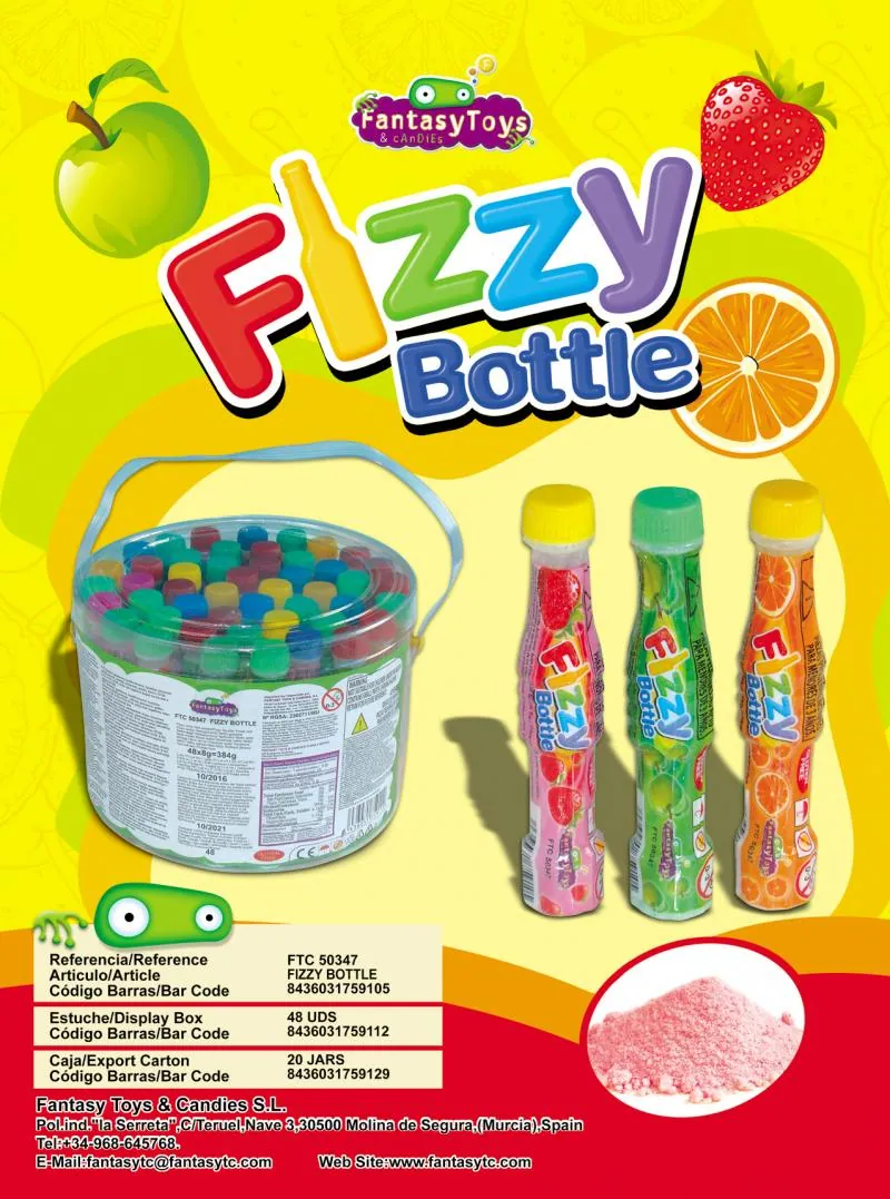 Product sheet of Fizzy Bottle, reference FTC 50347