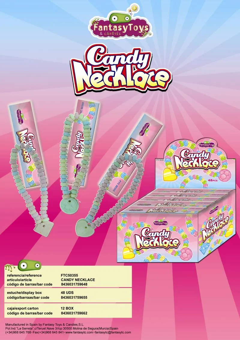 Ficha del producto Candy Necklace, referencia FTC 50355