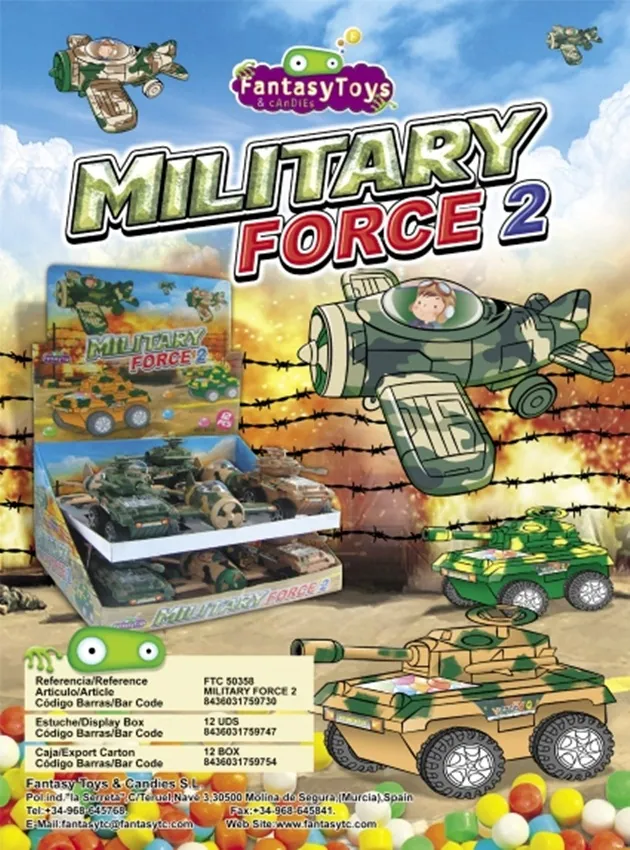Product sheet of Military Force 2, reference FTC 50358
