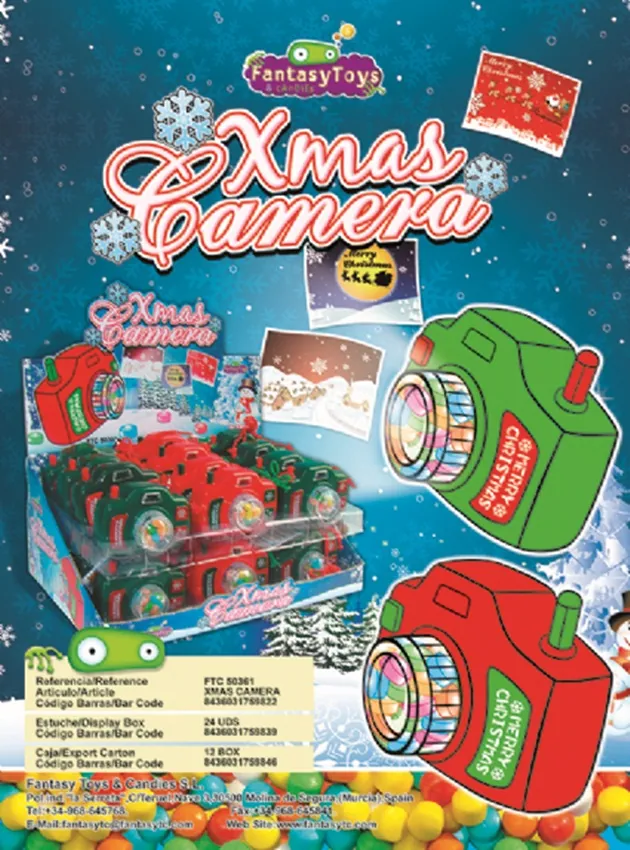 Ficha del producto Xmas Camera, referencia FTC 50361