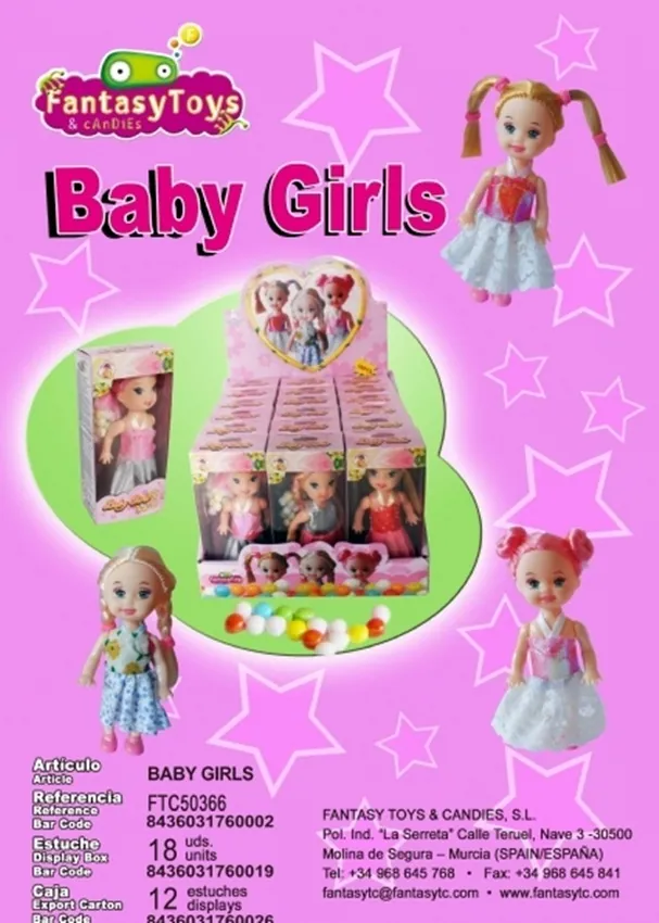 Product sheet of Baby Girls, reference FTC 50366