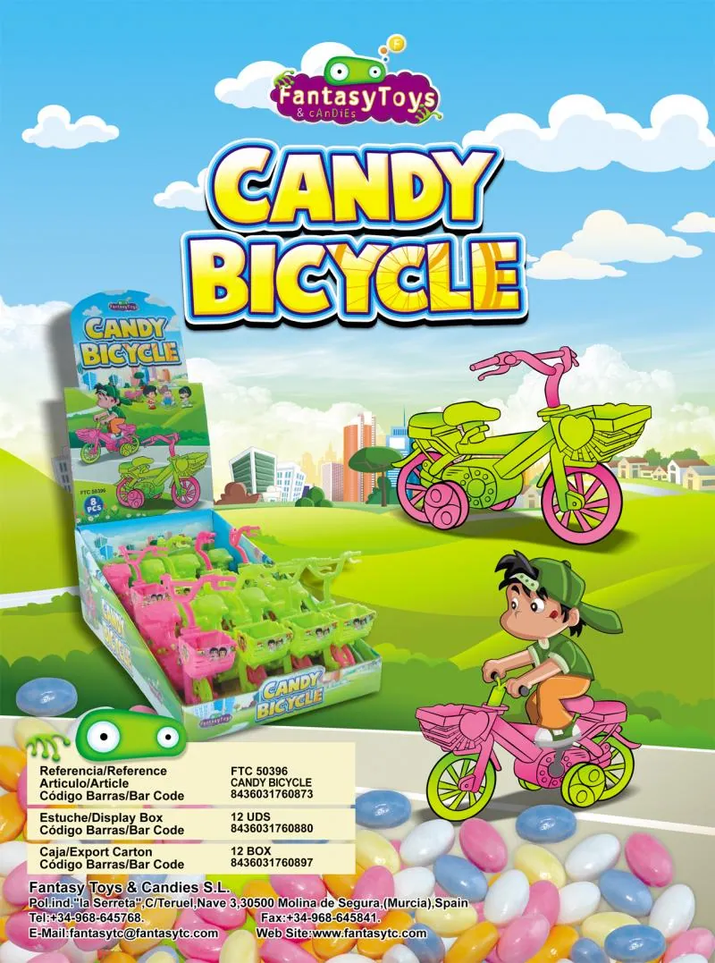 Fiche du produit Candy Bicycle, référence FTC 50396