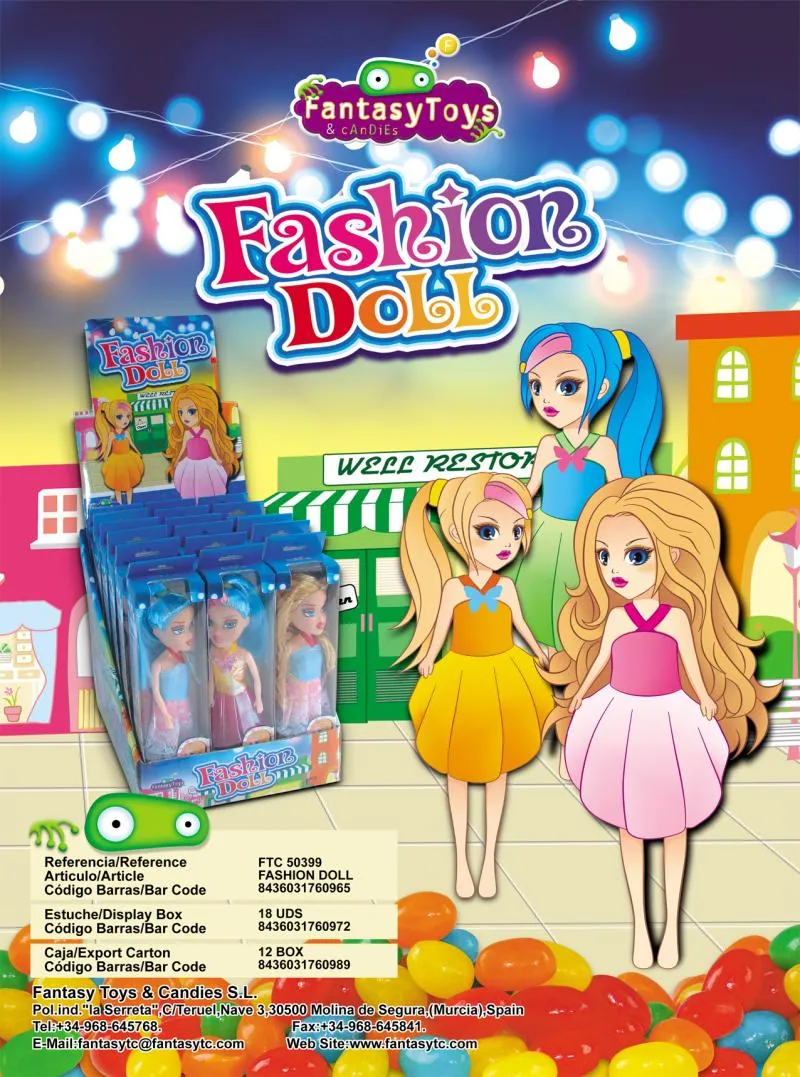Fiche du produit Fashion Doll, référence FTC 50399