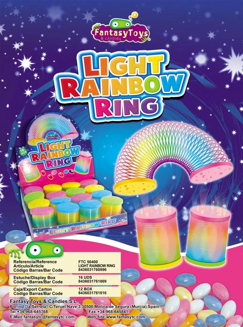 Fiche du produit Light Rainbow Ring, référence FTC 50400