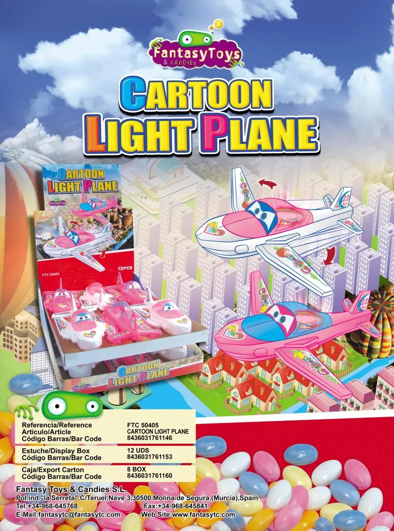 Product sheet of Cartoon Light Plane, reference FTC 50405