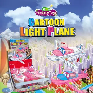 Cartoon Light Plane, avión de Fantasy Toys & Candies