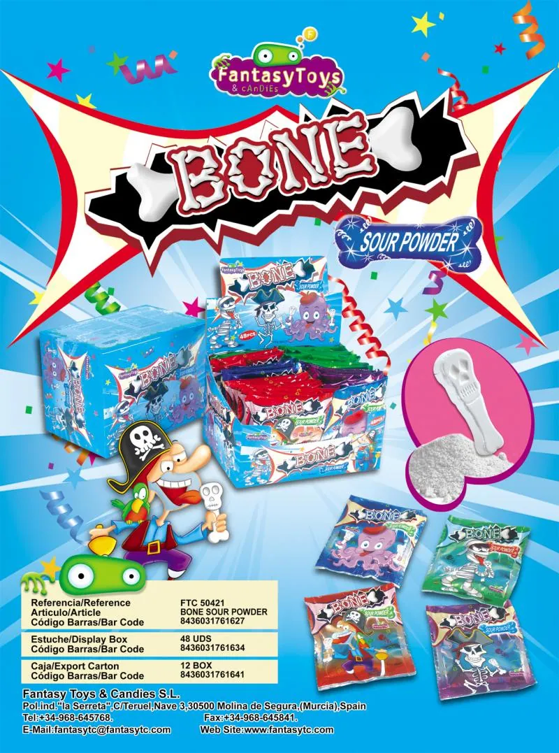 Ficha del producto Bone Sour Powder, referencia FTC 50421