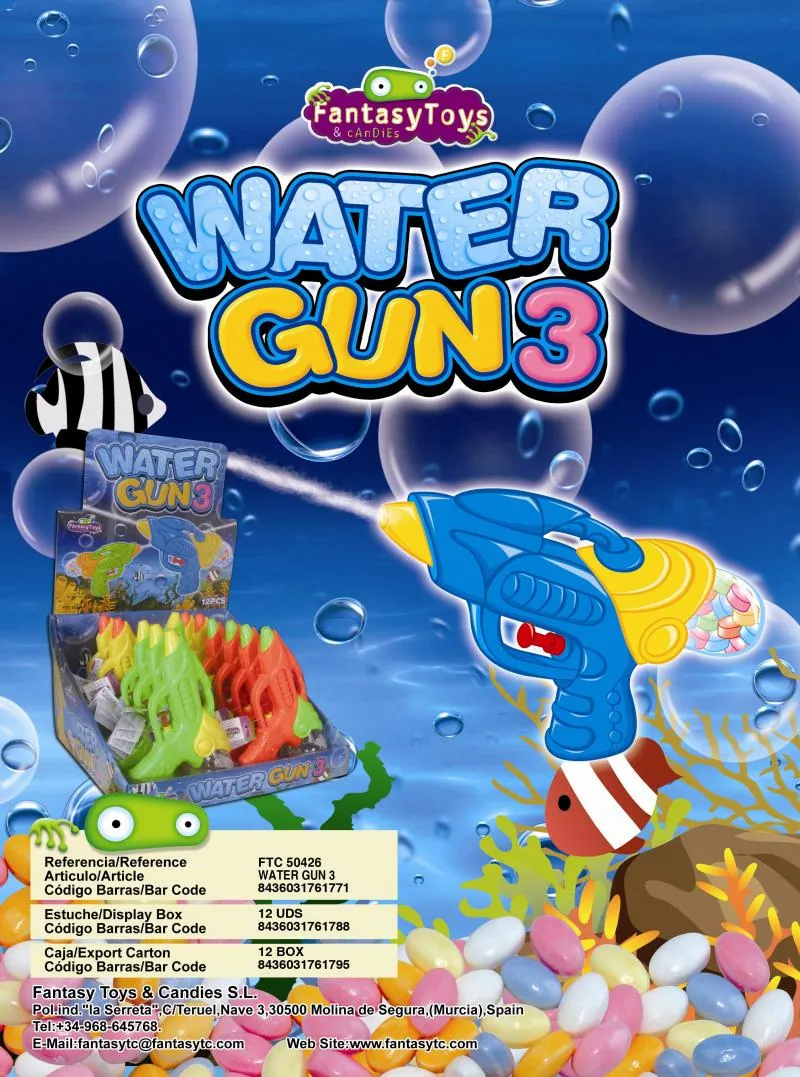 Product sheet of Water Gun 3, reference FTC 50426