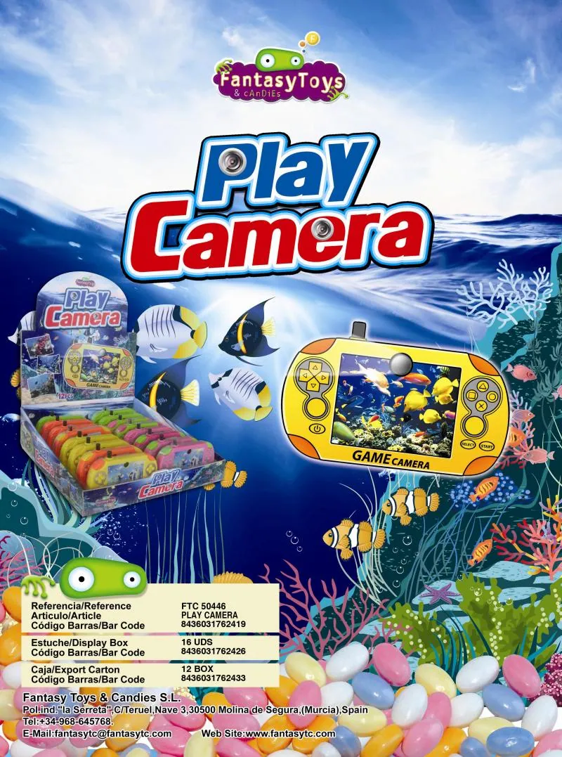 Ficha del producto Play Camera, referencia FTC 50446
