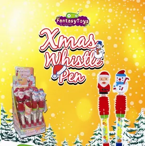 Xmas Whistle Pen, bolígrafo de Fantasy Toys & Candies