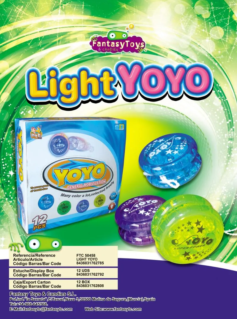 Ficha del producto Light Yoyo, referencia FTC 50458