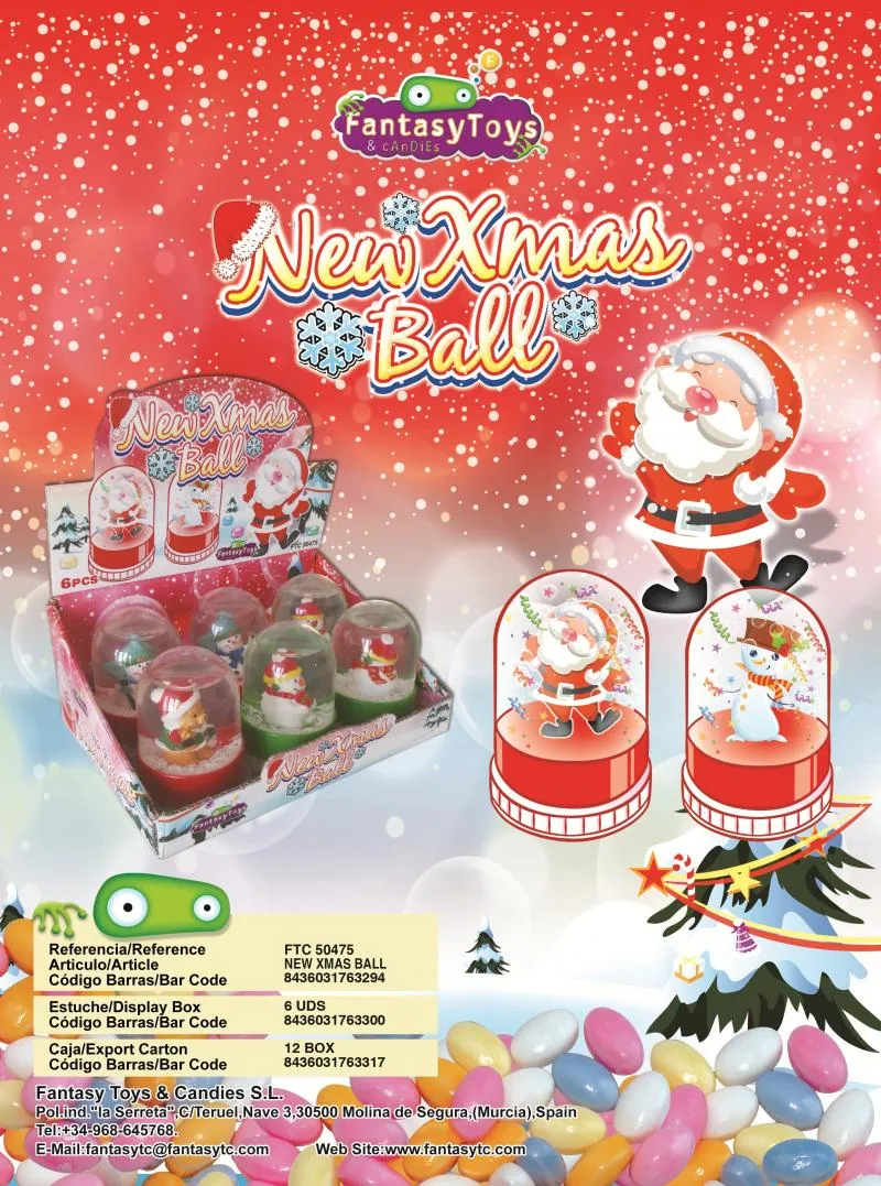 Product sheet of New Xmas Ball, reference FTC 50475