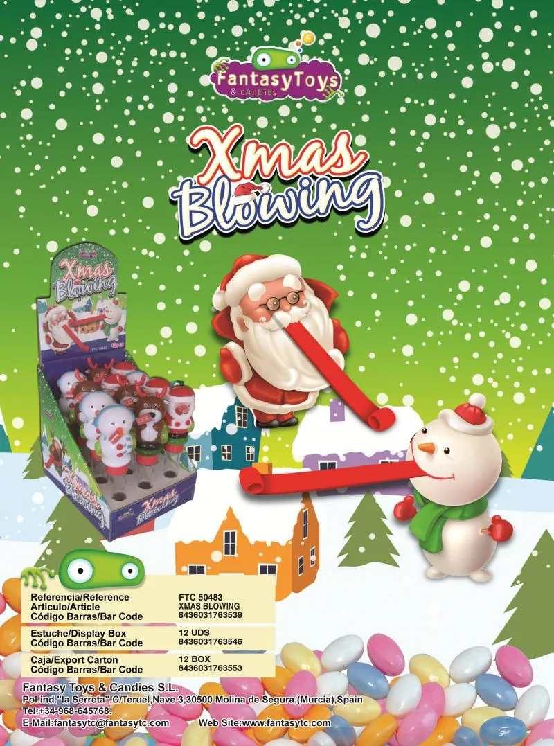 Ficha del producto Xmas Blowing, referencia FTC 50483