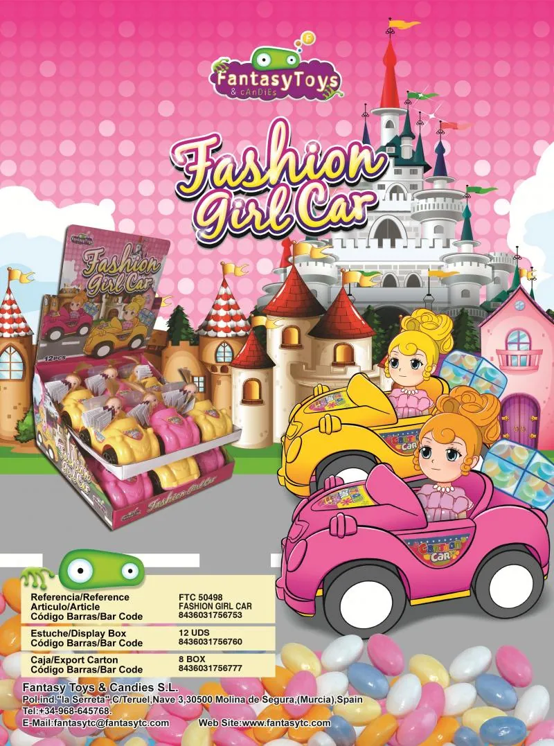 Fiche du produit Fashion Girl Car, référence FTC 50498