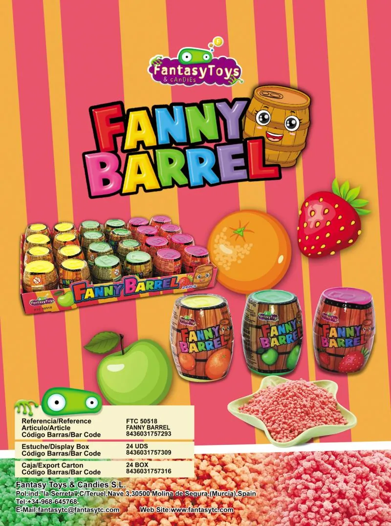 Product sheet of Fanny Barrel, reference FTC 50518