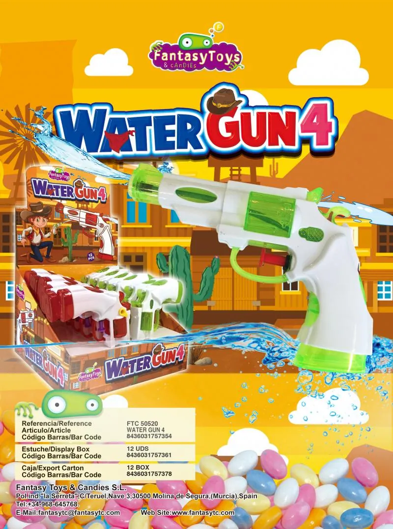 Ficha del producto Water Gun 4, referencia FTC 50520