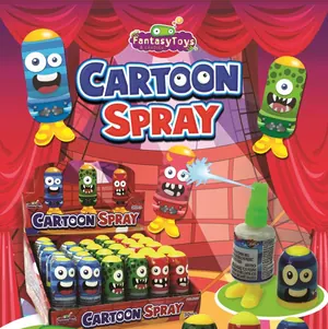 Cartoon Spray, spray de caramelo de Fantasy Toys & Candies