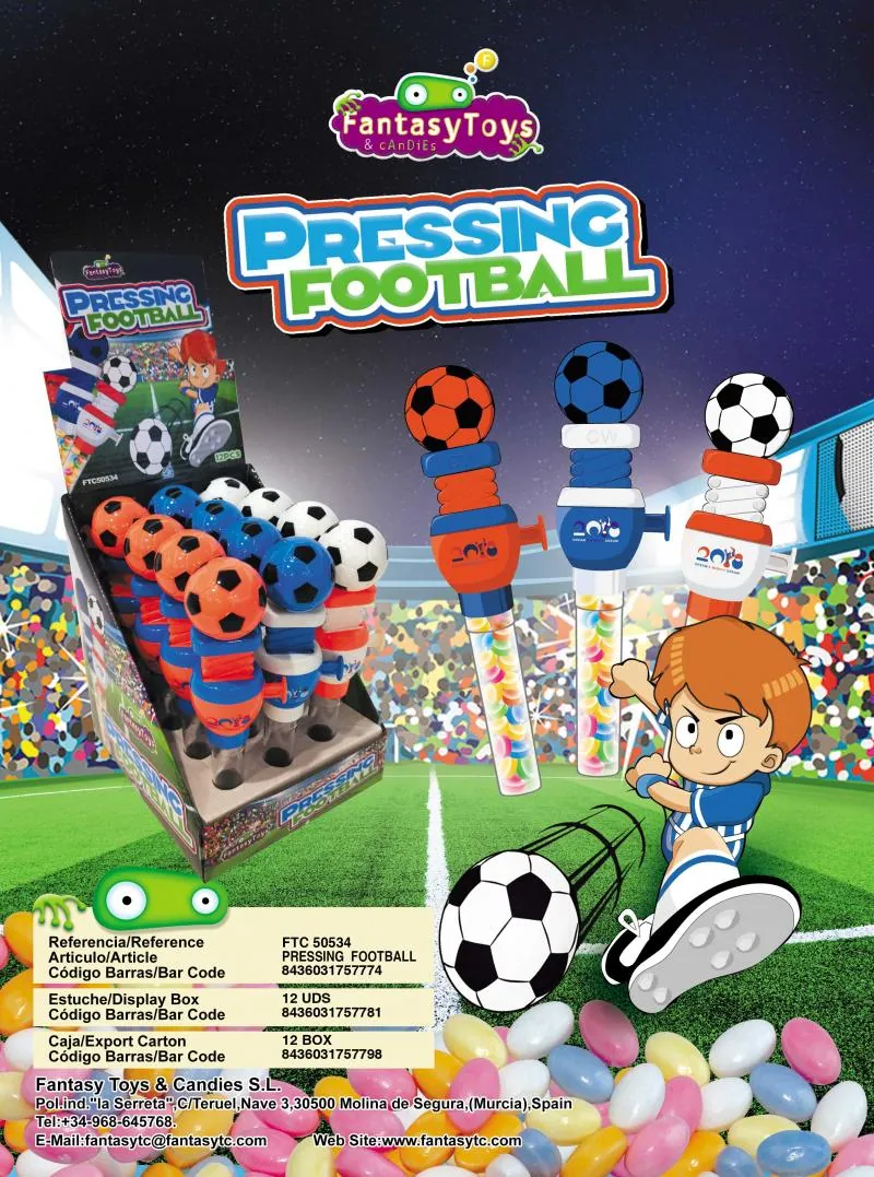Product sheet of Pressing Football, reference FTC 50534