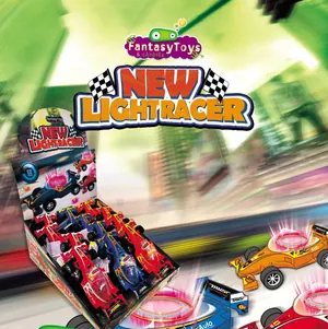 New Light Racer, coche de carreras de Fantasy Toys & Candies