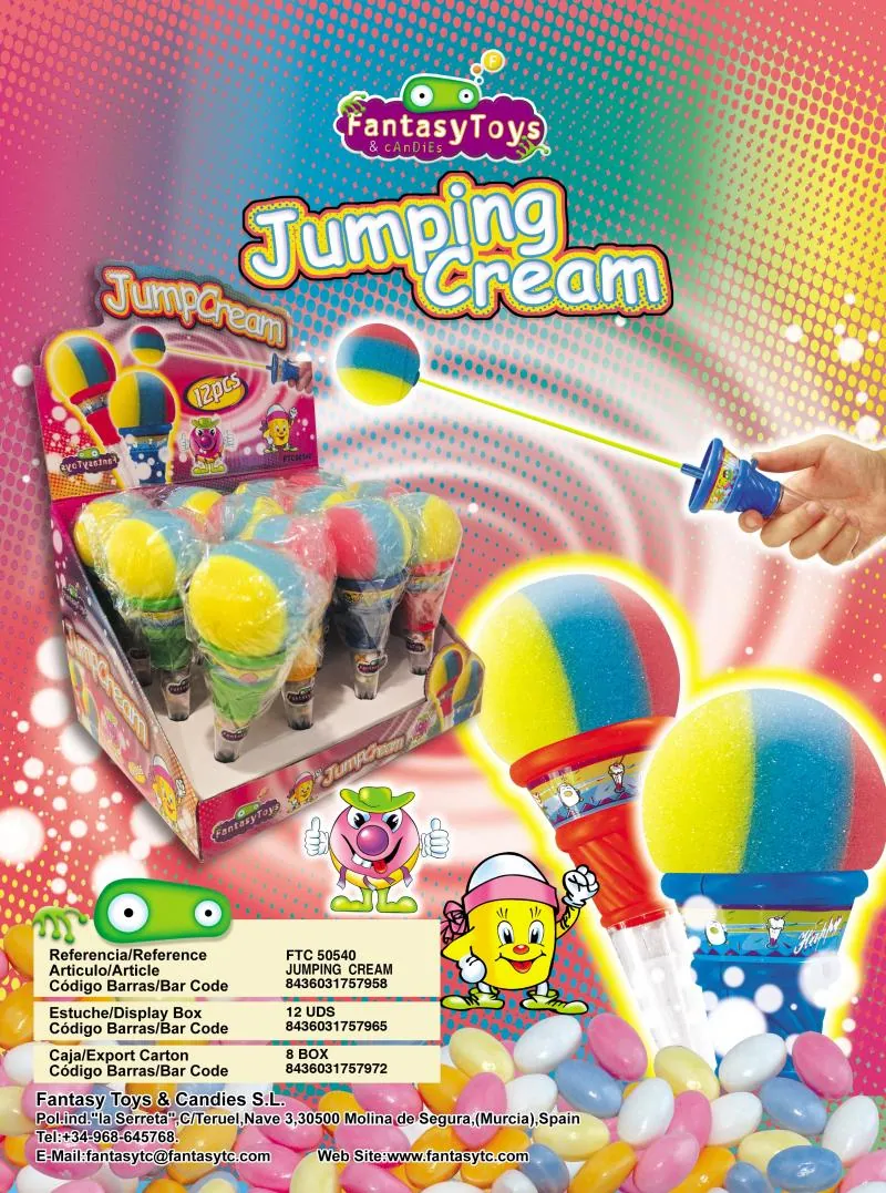 Product sheet of Jumping Cream, reference FTC 50540