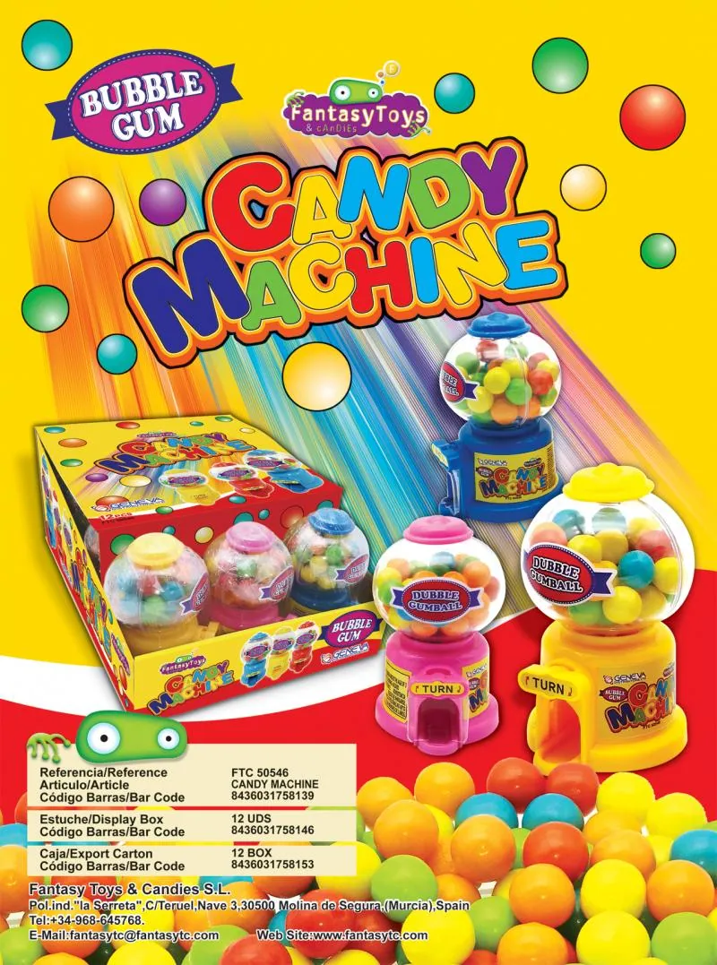Fiche du produit Candy Machine, référence FTC 50546