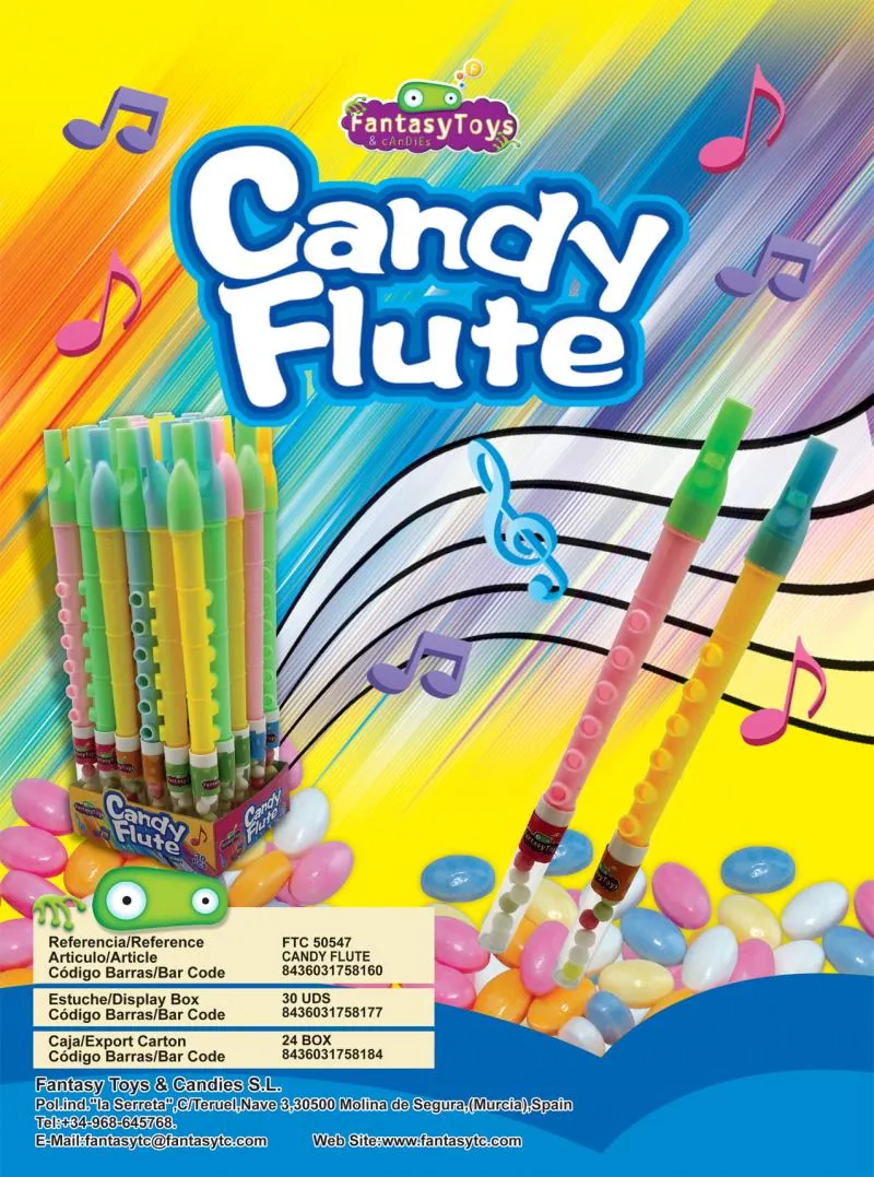 Ficha del producto Candy Flute, referencia FTC 50547