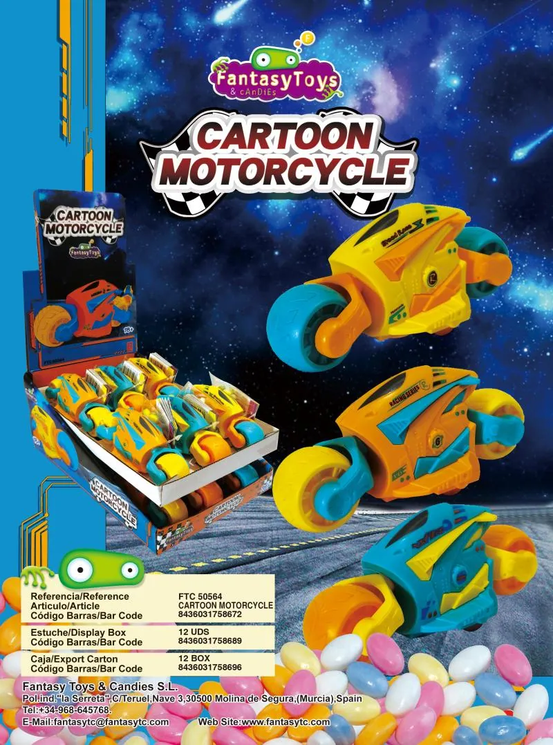Fiche du produit Cartoon Motorcycle, référence FTC 50564