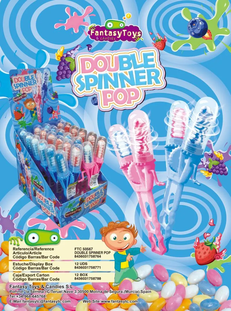 Product sheet of Double Spinner Pop, reference FTC 50567