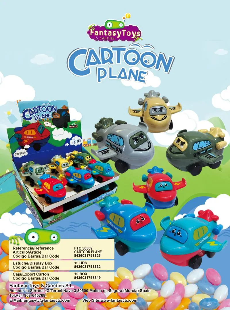 Fiche du produit Cartoon Plane, référence FTC 50569