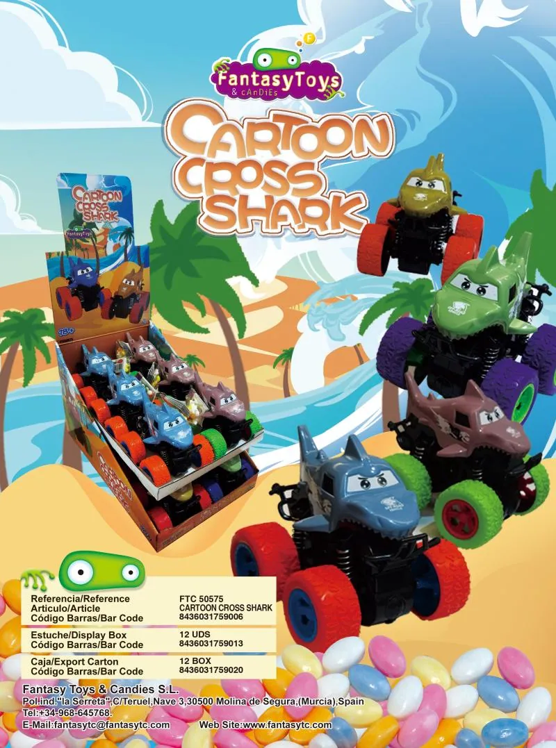 Product sheet of Cartoon Cross Shark, reference FTC 50575