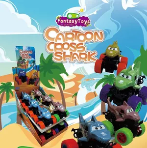Cartoon Cross Shark, off-road vehicle by Fantasy Toys & Candies