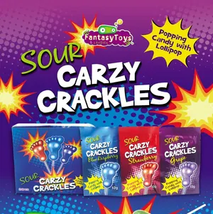 Crazy Crackles, popping candy by Fantasy Toys & Candies