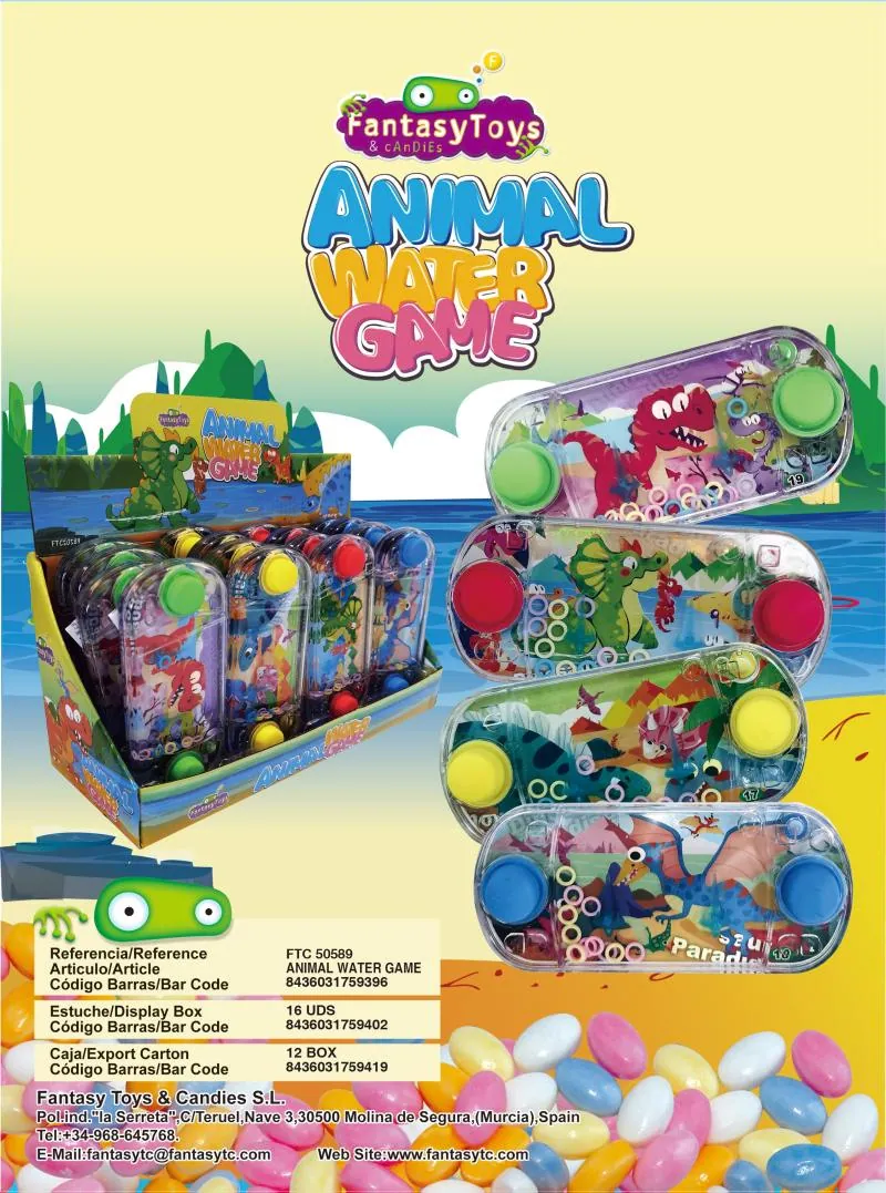Ficha del producto Animal Water Game, referencia FTC 50589