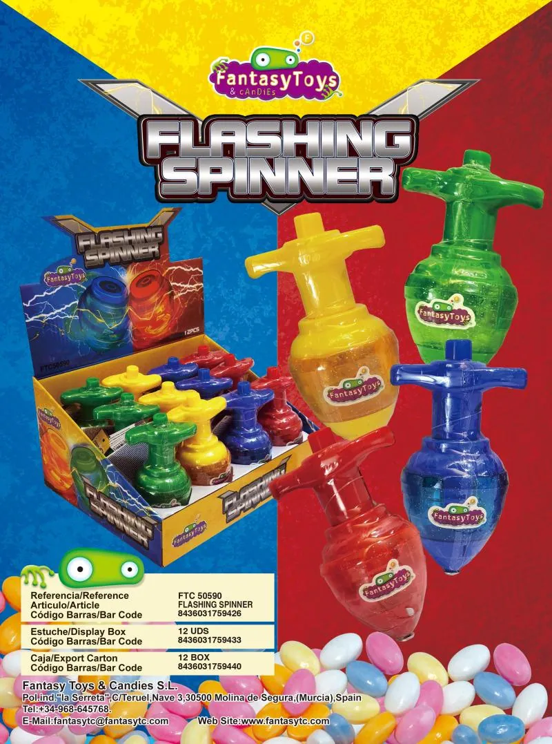Ficha del producto Flashing Spinner, referencia FTC 50590