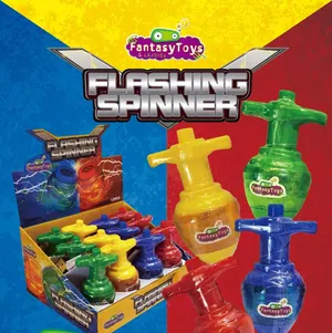 Flashing Spinner, spinning top by Fantasy Toys & Candies