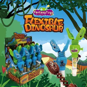 Flexible Dinosaur, dinosaur by Fantasy Toys & Candies