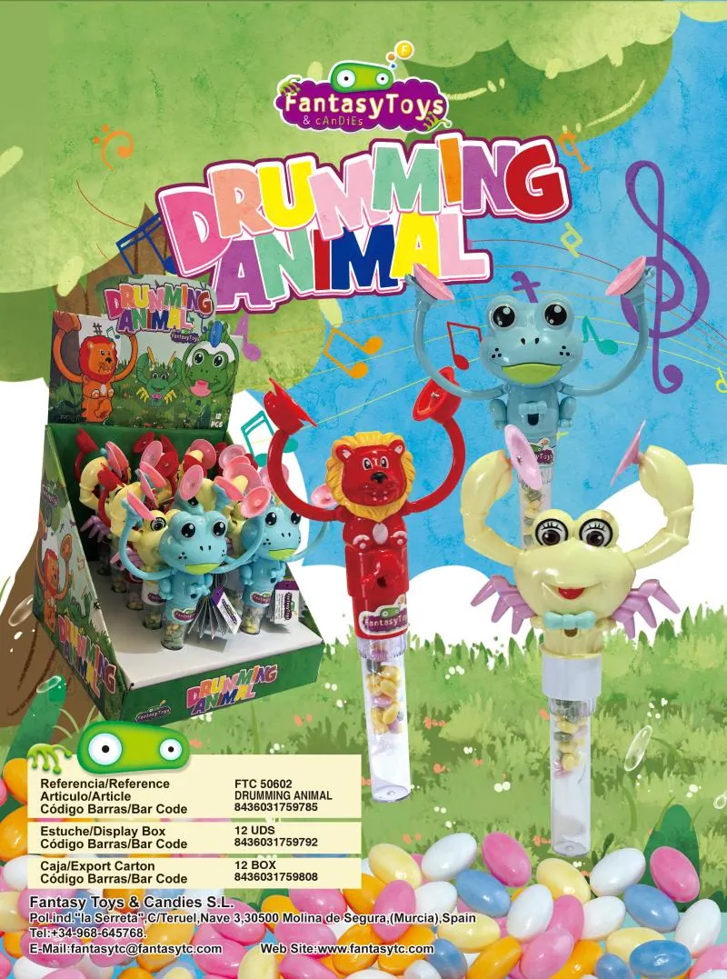 Ficha del producto Drumming Animal, referencia FTC 50602