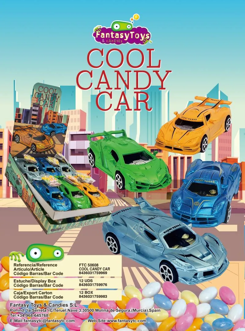 Ficha del producto Cool Candy Car, referencia FTC 50608