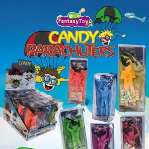 Candy Parachuters, parachute toy by Fantasy Toys & Candies