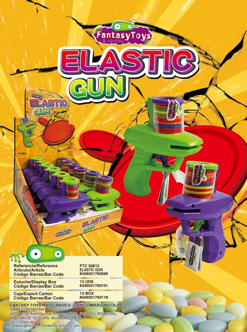 Fiche du produit Elastic Gun, référence FTC 50612