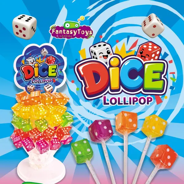 Dice Lollipop