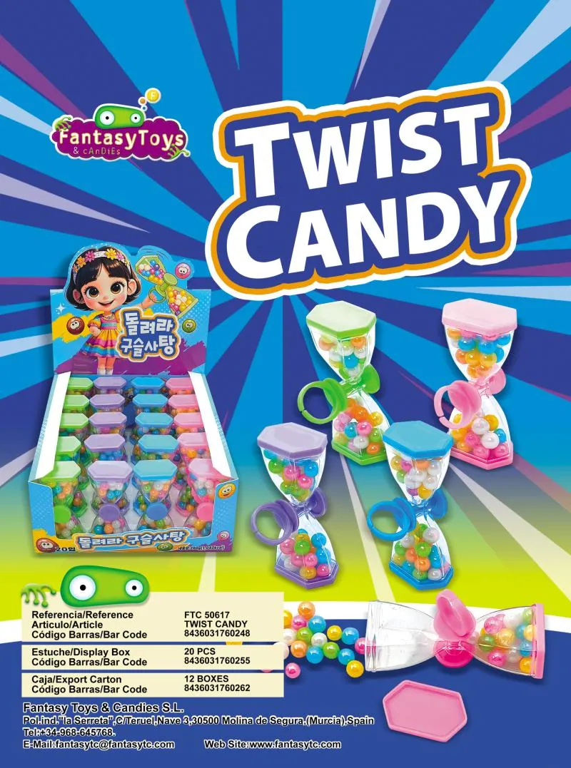 Fiche du produit Twist Candy, référence FTC 50617