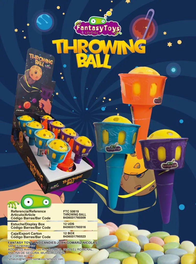 Ficha del producto Throwing Ball, referencia FTC 50619